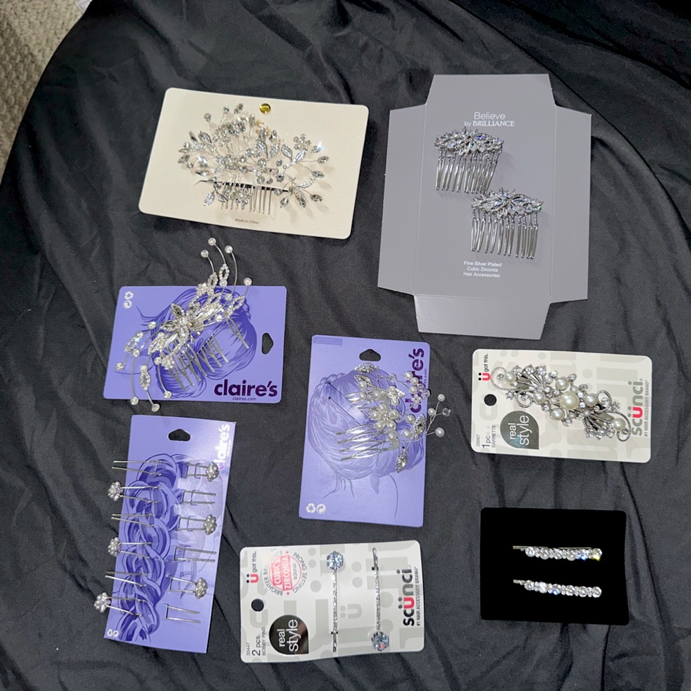 BRIDAL HAIR ACCESSORIES UNUSED